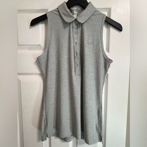 Under Armour Women's Sleeveless Polo Shirt - Gray
